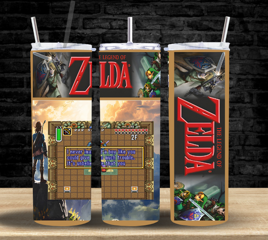 Zelda Arcade Game - Tumbler