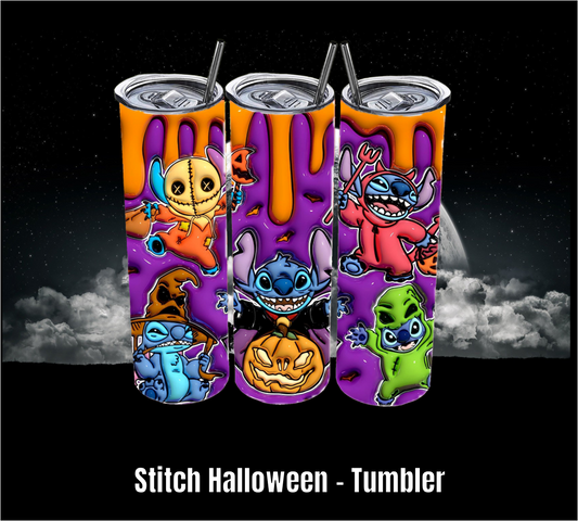 Stitch Halloween - Tumbler