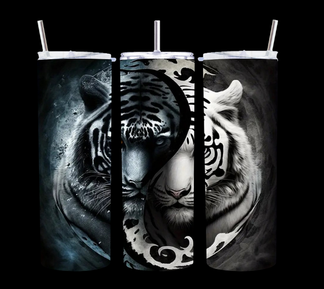 Ying Yang Tigers - Tumbler