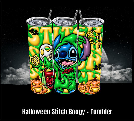 Halloween Stitch Booey - Tumbler