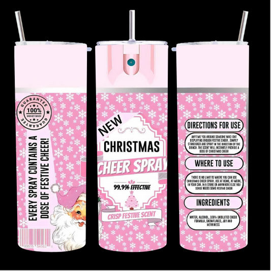 Christmas Cheer Spray - Tumbler