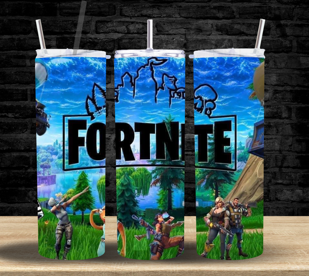 Fortnite Grass Scene - Tumbler