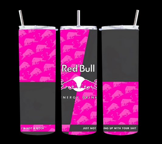 Energy Drink - Fushia - Tumbler