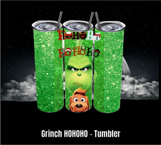 Grinch HoHoHo - Tumbler