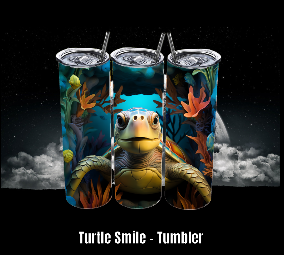 Turtle Smile - Tumbler