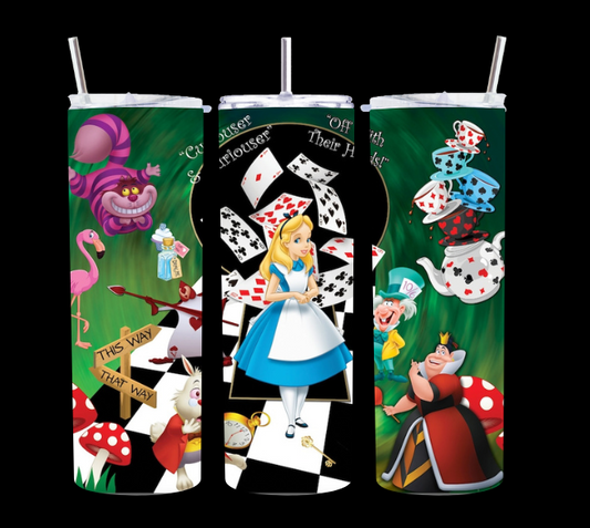 Alice in Wonderland 3 - Tumbler