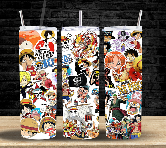 One Piece Mash Up - Tumbler