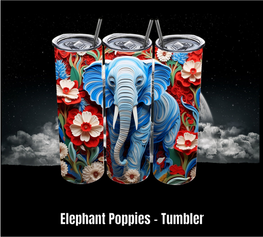 Elephant Poppies - Tumbler