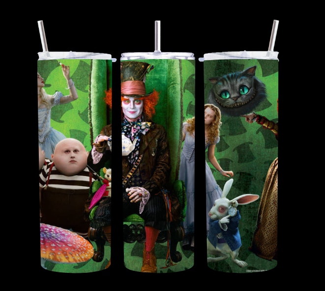 Alice in Wonderland 11 - Tumbler