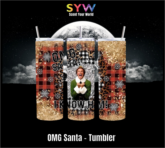 OMG SANTA - Tumbler