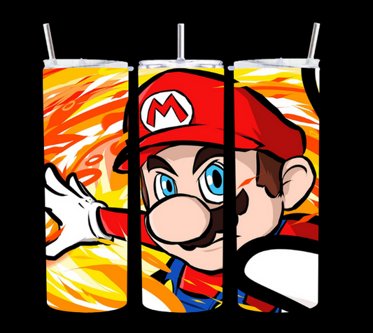 Mario Fire - Tumbler