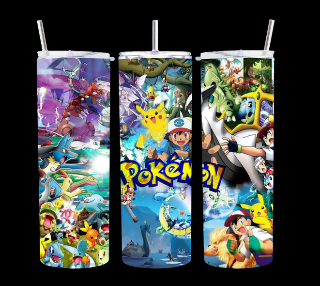 Pokemon Cartoon - Tumbler