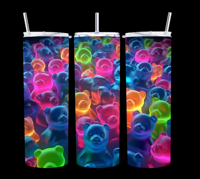 Gummy Bears 3D - Tumbler