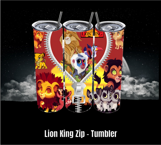 Lion King Zip - Tumbler