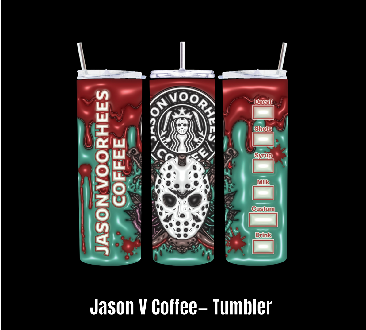 Jason V Coffee - Tumbler