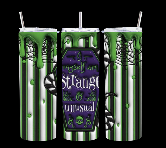 Beetlejuice Strange - Tumbler