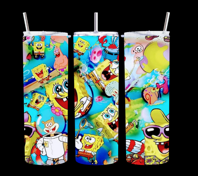 Spongebob Mashup - Tumbler