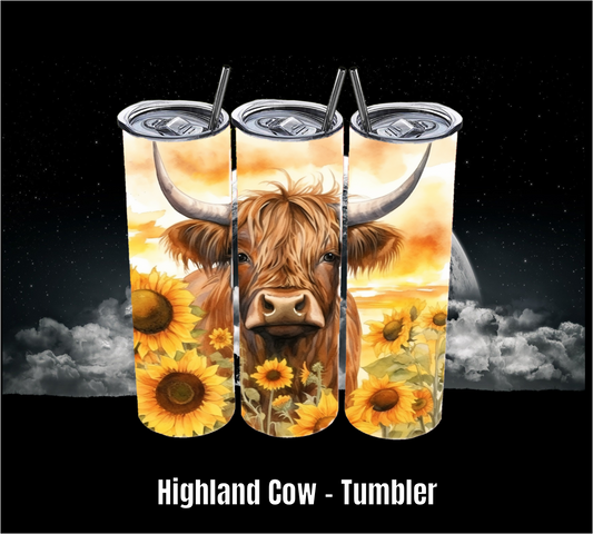 Highland Cow - Tumbler