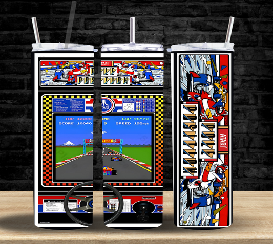 Pole Position Arcade Game - Tumbler