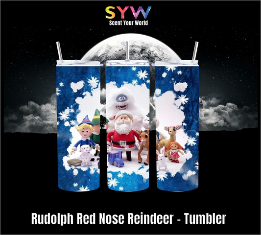 Rudloph Red Nose Reindeer - Tumbler