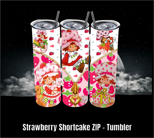 Strawberry Shortcake Zip - Tumbler