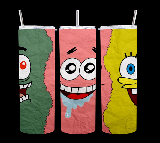 Spongebob Patrick Planton - Tumbler