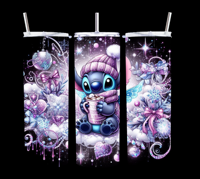 Stitch Purple Hot Chocolate 1 - Tumbler