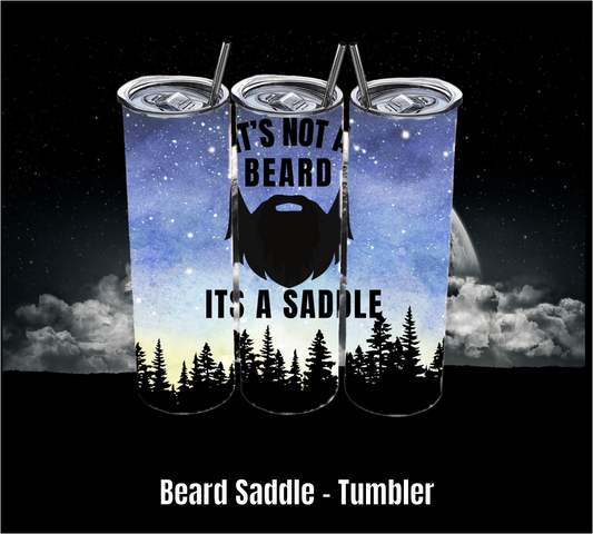 Beard Saddle - Tumbler