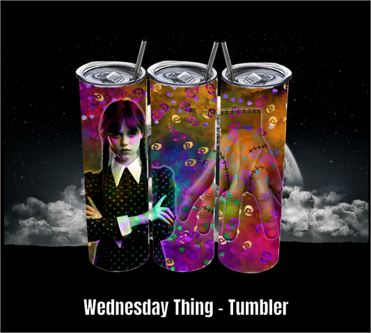 Wednesday Thing - Tumbler
