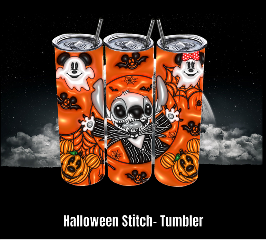 Halloween Stitch - Tumbler