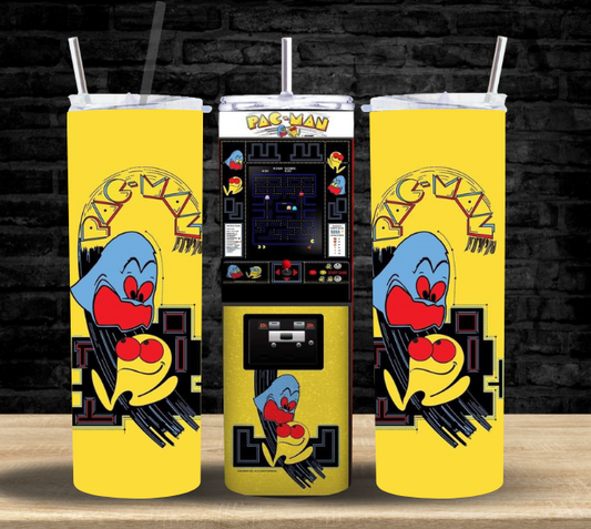 Pacman Arcade Game Machine - Tumbler