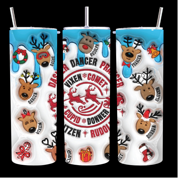 Reindeers - Tumbler