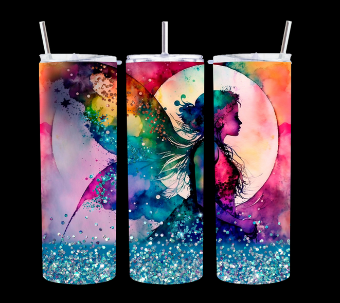 Tie Dye Fairy - Tumbler