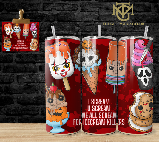 Ice Scream Horror - Tumbler