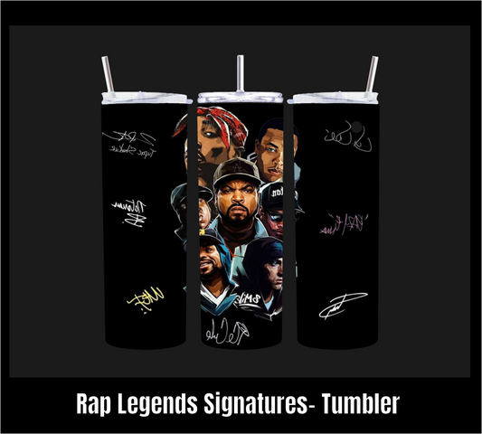 Rap Legends Signature - Tumbler