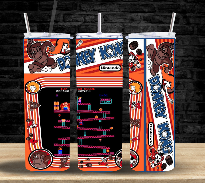 Donkey Kong Arcade Game - Tumbler