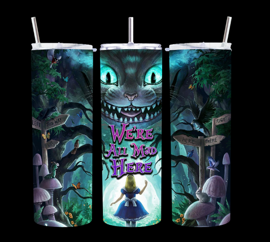 Alice in Wonderland 13 - Tumbler