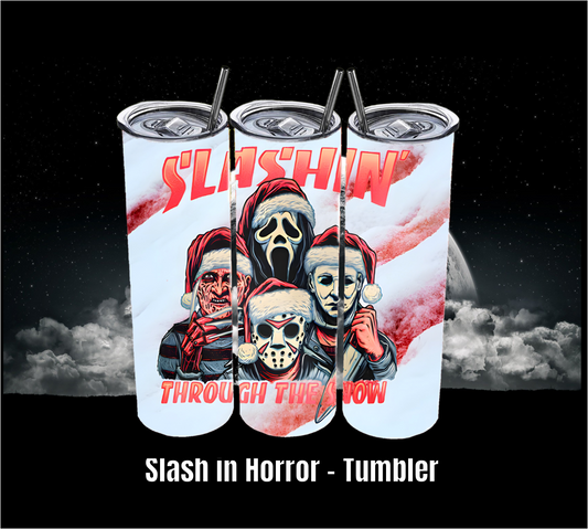 Slashin Horror - Tumbler