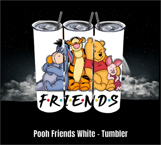 Pooh FRIENDS White - Tumbler