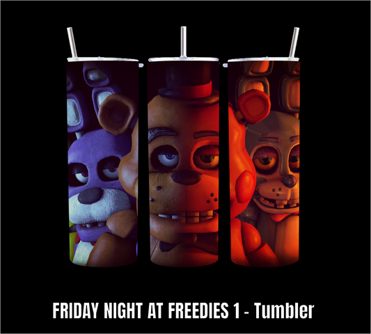 Friday Night at Freddies 1 - Tumbler