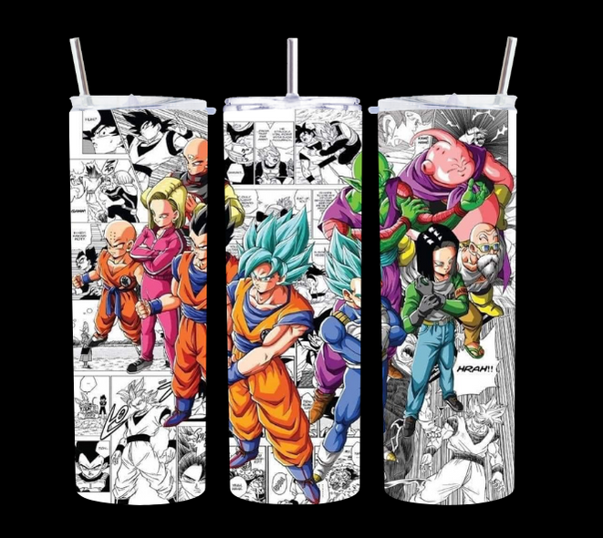 Dragonball Z comic 2 - Tumbler