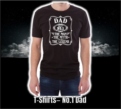 T-Shirt - Fathers Day Collection - No.1 Dad