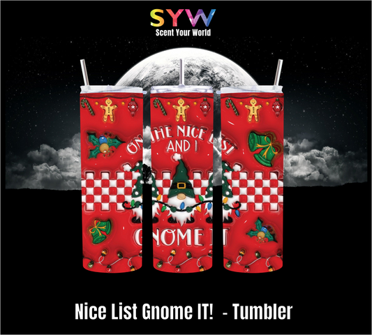 Nice List Gnomes - Tumbler