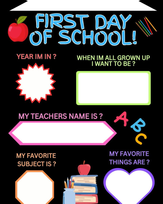Back to School Signs